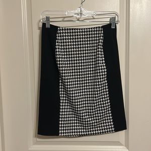 Michael Kors Hound Tooth Print Pensil Skirt